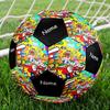 Custom Name Mario Theme Size 5 Soccer Ball, Suitable for Both Indoor and Outdoor Matches, a Gift Suitable for Everyone.