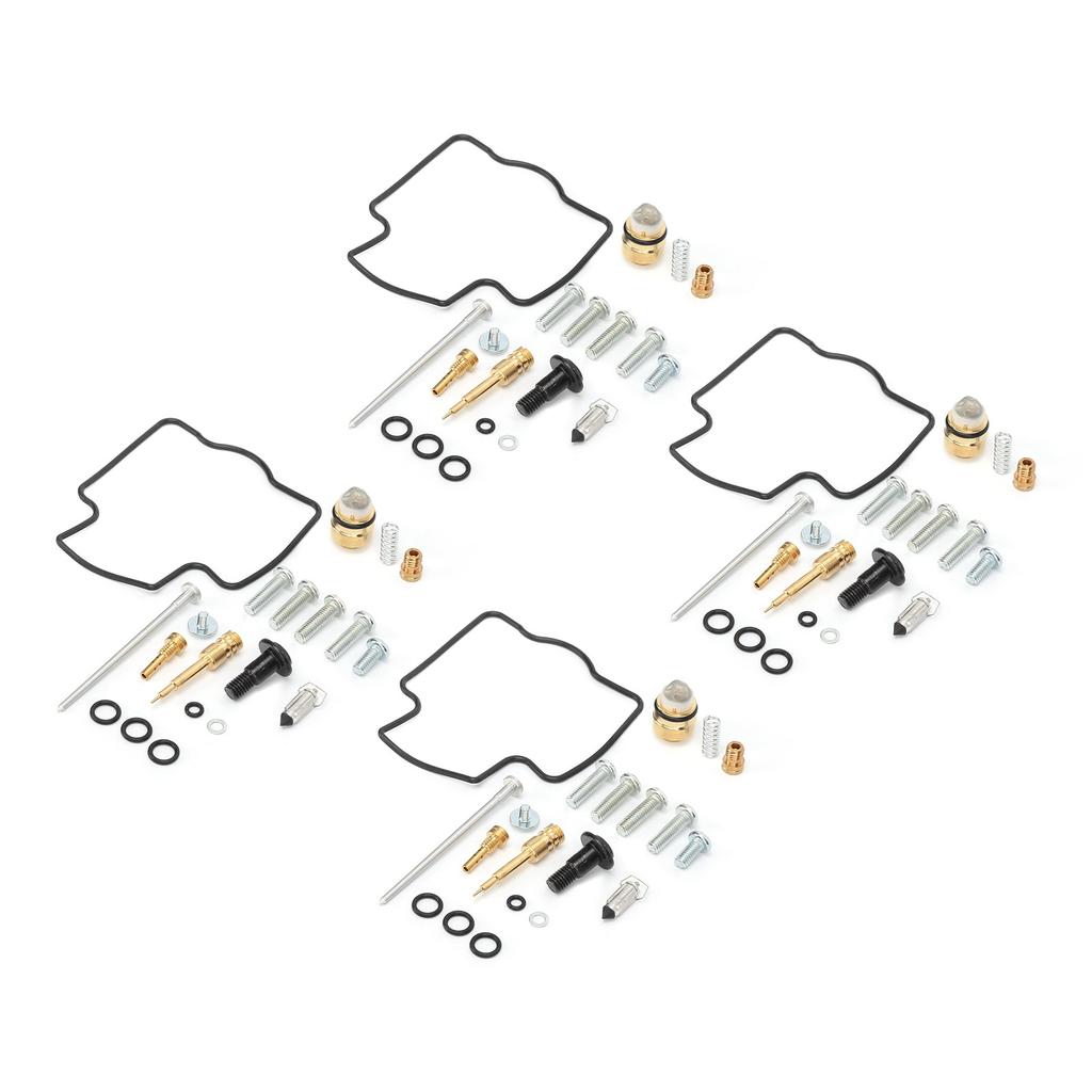 4 Set Motorcycle Carburetor Repair Kit Replacement for Kawasaki ZX750 Ninja ZX7R 1996?2003