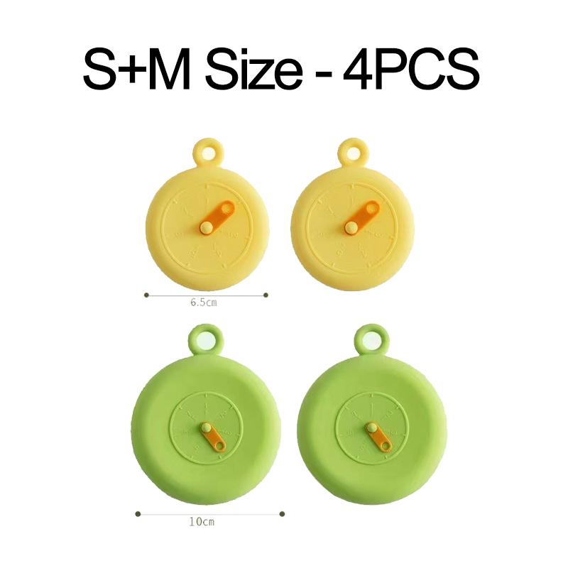 Utensilios de Cocina de Silicona Conservación Fresca Elástico Universal Tapa de Bol Refrigerador Horno Microondas Sellado