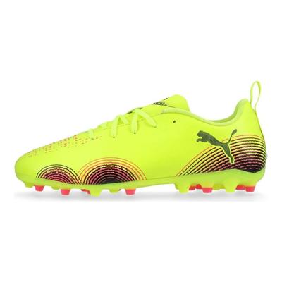 Future 8 Play Mg Tacchetti Corti per Erba Sintetica Moda Confortevole Tomaia Bassa Scarpe da Calcio da Bambino Scarpe da Calcio da Uomo Giallo 108393-03