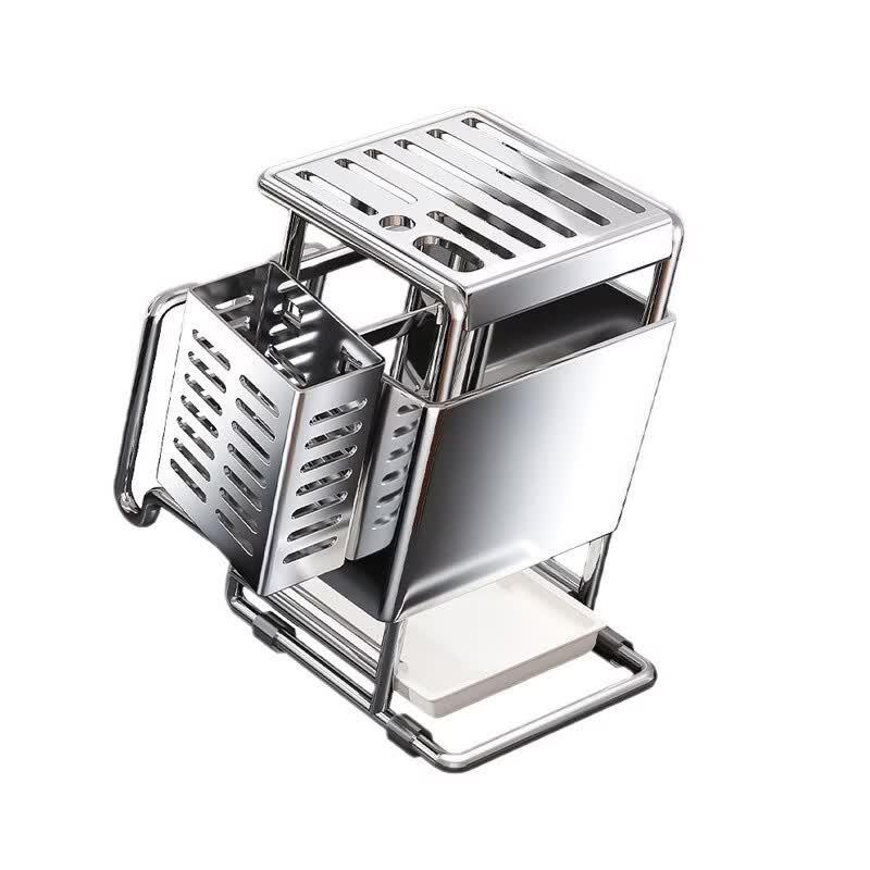 Brangdy Wall-Mounted Kitchen Knife & Chopping Board Rack