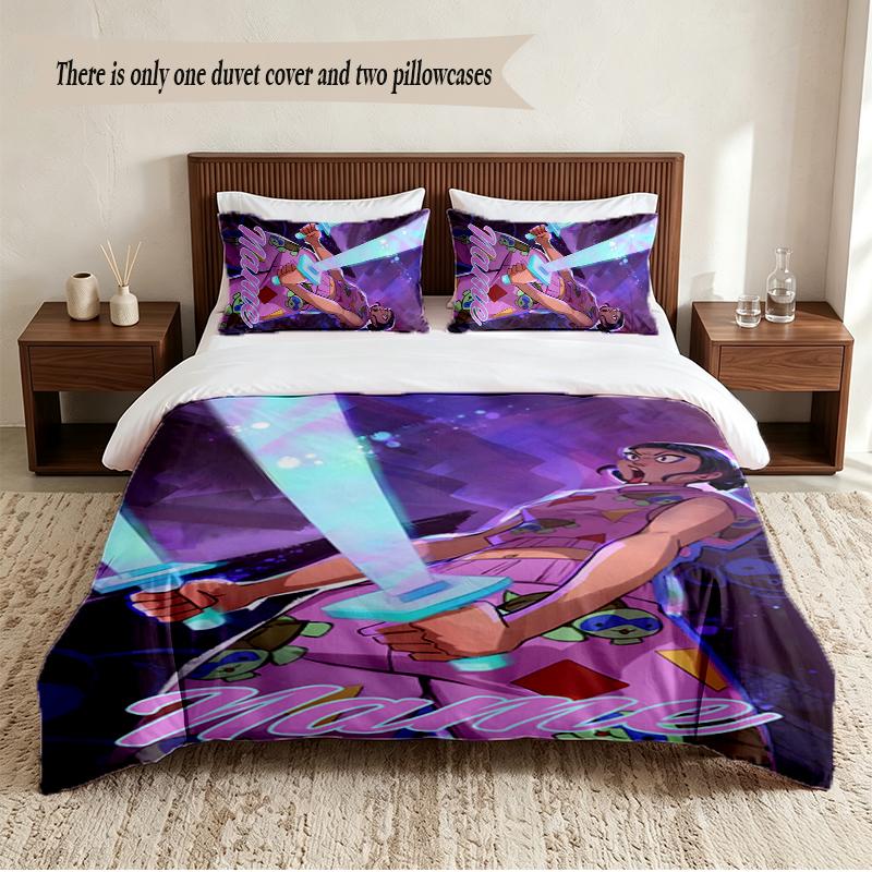 zoey Personalized Custom Name 3‑Piece Bedding Set Soft Duvet Cover Set For Bedroom Home Decor