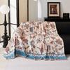 Cool Feeling Living Room Sofa Mat Throw Blankets  Flower Camping Picnic Blanket Cover Nordic Sofa Cover