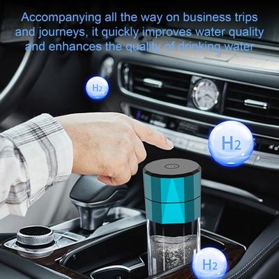 208ml Hydrogen Water Bottle Generator 6000-8000 PPB Portable Hydrogen Water Ionizer Machine with PEM Technology