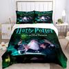 3pcs Harry Potter Fantasy Adventure Bedding Set, Soft Polyester Duvet Cover and Pillowcases Seasons all suitable, Design for Bedroom L1003135