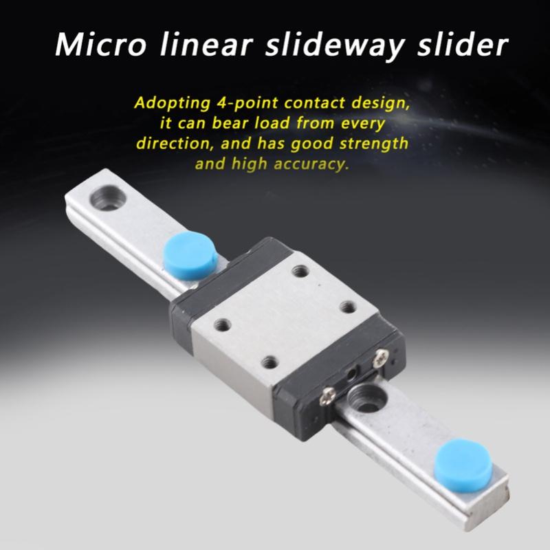 1pc LML7B Miniature Linear Rail Guide 7mm Width Slide Block(55mm)