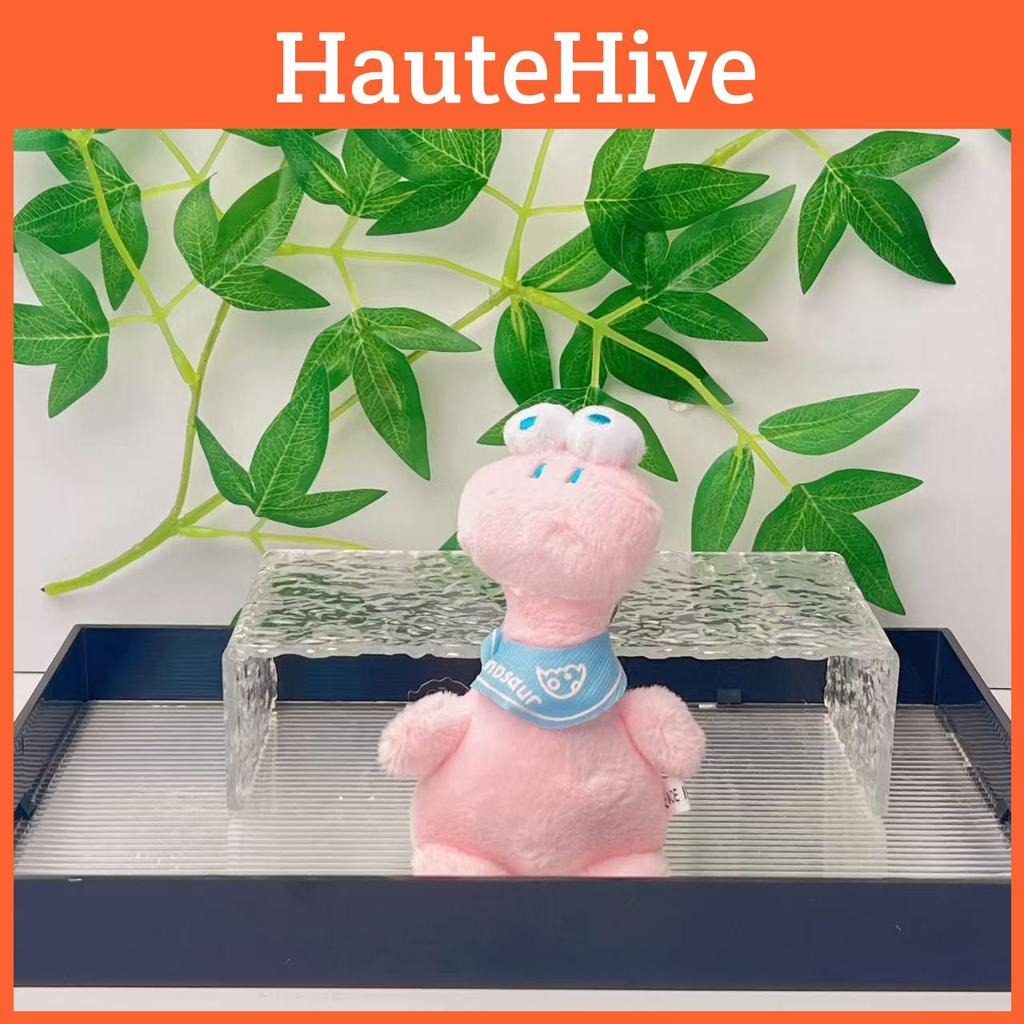 Super Cute Cartoon Dinosaur Plush Keychain Soft Decorations Ornaments Gifts