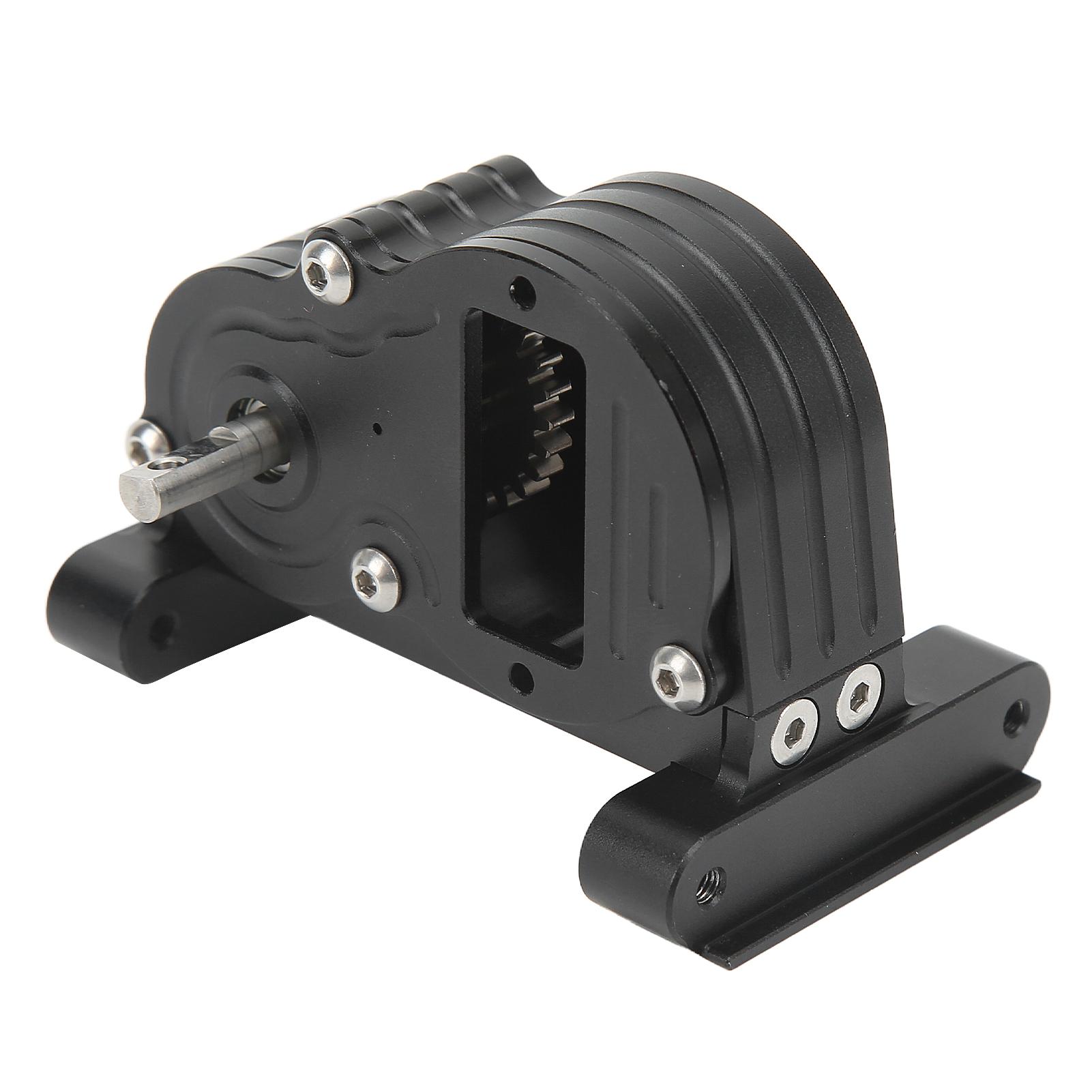 

Metal Transmission Gearbox Aluminum Alloy Easy Assembly Steel Bearing LCG Chassis Gearbox for LCG 1/10 RC Crawler Truck