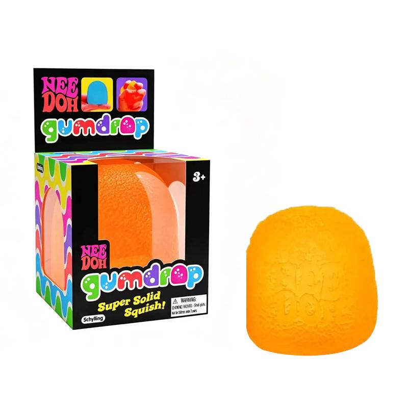 Needoh Gumdrop Squishy Speelgoed Suiker Maltose Solide Knijp Fidget Kleurrijke Stressbal voor Autisme ADHD Stress Knijp Verlichting Speelgoed