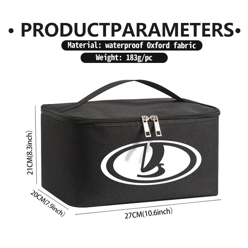 Car Logo Large Capacity Toiletry Bag Travel Bag Waterproof Toiletry Storage Bag For Lada Xray Granta Priora Sedan Sport Kalina HH45