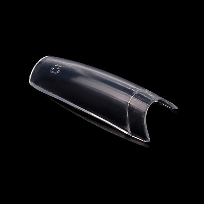 

Fashion Women 00PCS Capsule Tips Transparent French False