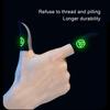 2 Bucăți Huse de Degete pentru Gaming Luminoase Sensibile Elasticitate Ridicată Rezistente la Transpirație Anti-alunecare Ecran Tactil 0.3mm Ultra-subțiri Mănuși Manșoane pentru Degetul Mare la Jocuri pe Mobil