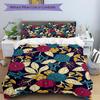 3pcs Floral Pattern Bedding Set, Includes Without Pillow Inserts, Soft Comfortable Bedding Set,All-Season Use A0924054