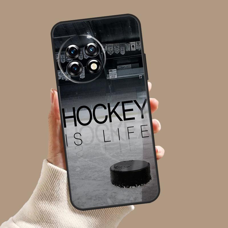 Ice Hockey Case For OnePlus Nord 5 CE 3 4 Lite N20 N30 OnePlus 15 13 12 11 8 9 10 Pro 10T 13T 13R Cover