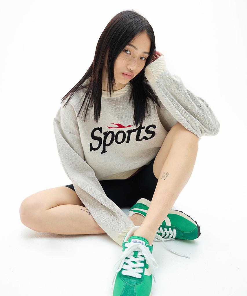 PRO-SPECS Jacquard Sweater Crem