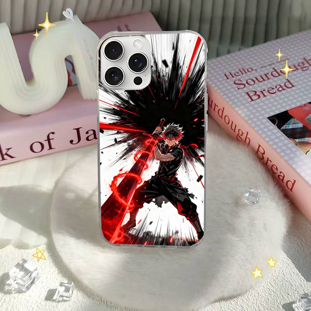 

Anime Black Clover Art Phone Case For iPhone 17 16 15 14 13 12 11 Pro Max Plus Satin Colorful Coverr iPhone 16e