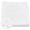 Waterproof Mat 120X60 Waterproof Terry Bed Base White