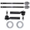 4pcs Tie Rod Ends Inner Outer Set Modification Replacement for Chevrolet Silverado 1500 LT 2007