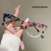 Vintage Cat Eye Reading Glasses Women  New Fashion Blue Light Blocking Presbyopia Eyewear Trendy Chic Optical Frames