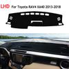 Pro Toyota RAV4 XA40 2013 2014 2015 2016 2017 2018 Kryt palubní desky auta Podložka Mat Anti-UV Sluneční clona na palubní desku Chránič Koberce Příslušenství