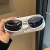 Ins-Style Y2K Cat-Eye Retro Plain Sunglasses For Women