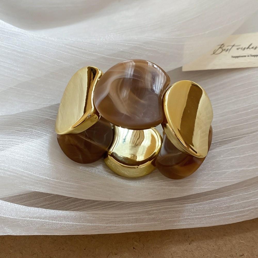 

Irregular Geometric Acrylic Splicing Bracelets Multi-style Elastic Rope Bracelets Party Jewelry Style M