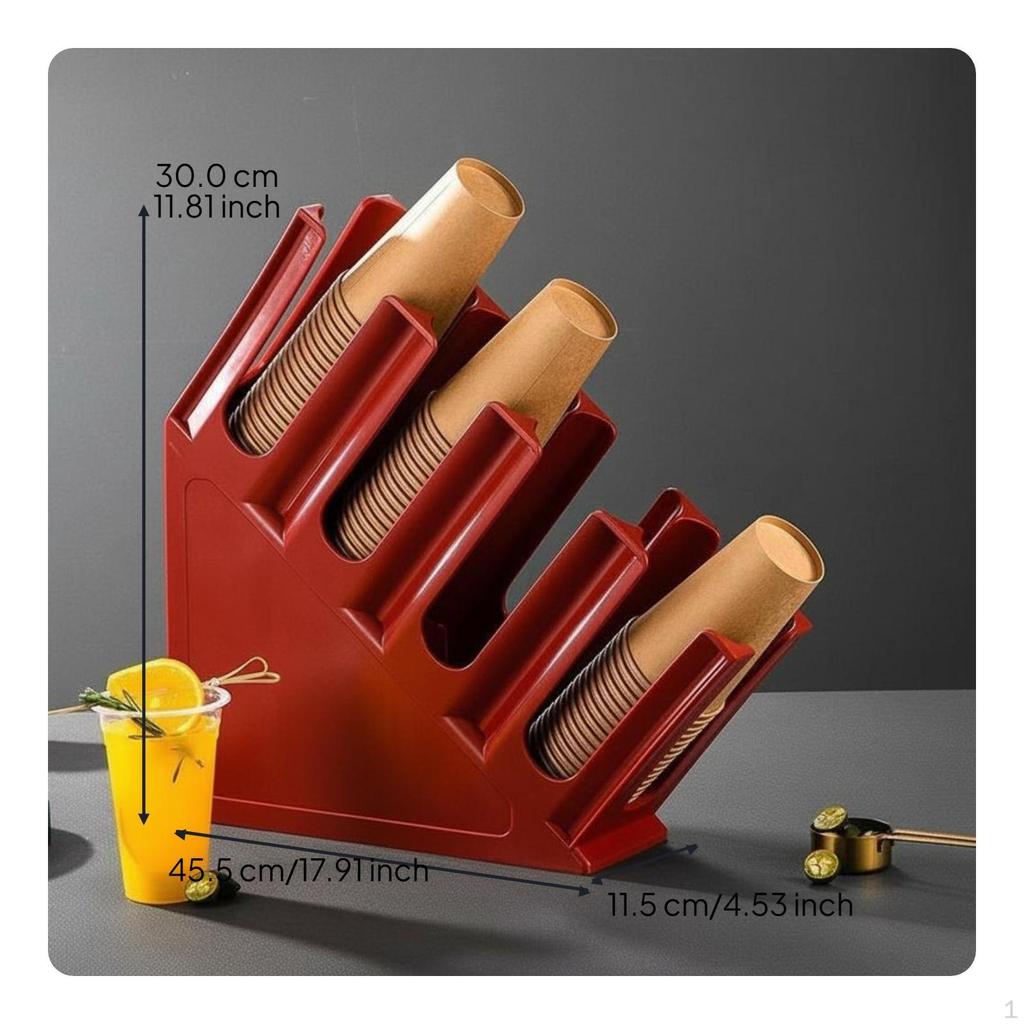 Behälter Spender, Halter Organizer für Küche, Büro Schwarz