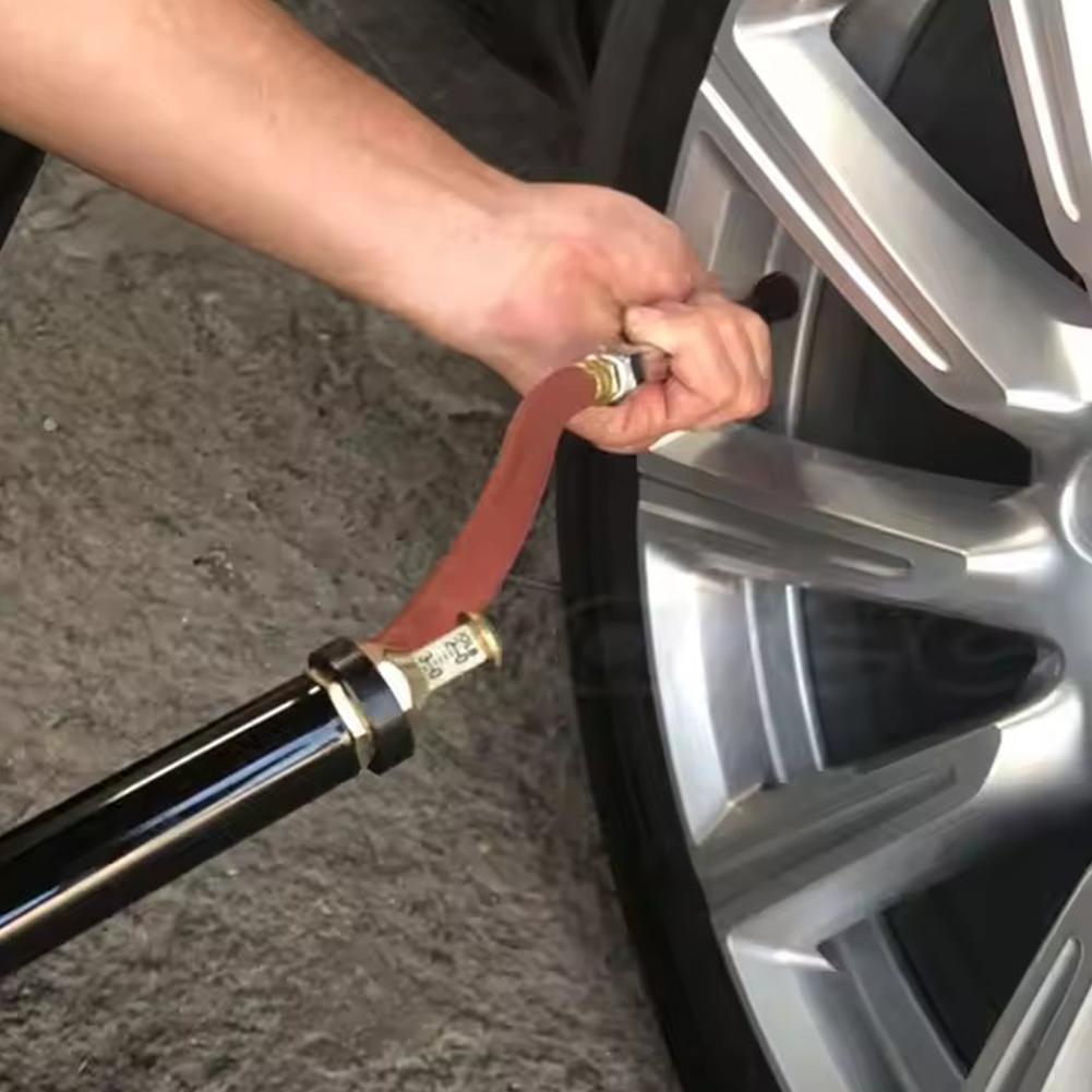 Universal Handheld Car Air Tire Pressure Filler Fill Inflator Gauge Air Compressor Hose Tool Motorcycle Trucks Tire Repair Tool