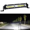 1 lampe de travail à LED pour voiture 12 V 24 V, projecteur à LED, barre lumineuse de travail 6 500 K, bande lumineuse pour voiture, camion, remorque, feu antibrouillard