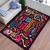 Mexican Day of The Dead Carpet for Living Room Sofa Table Large Area Rugs Bedroom Bedside Floor Mat Halloween Decorations