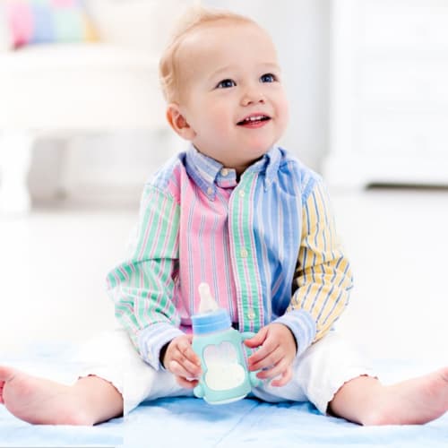 Sippy Bottle Handle - Silicone Sippy Cup Handle Grip | Bottle Handle for Baby Bottles, Straw Bottles, and Bottle Holders, Teach Your Baby to Hold the