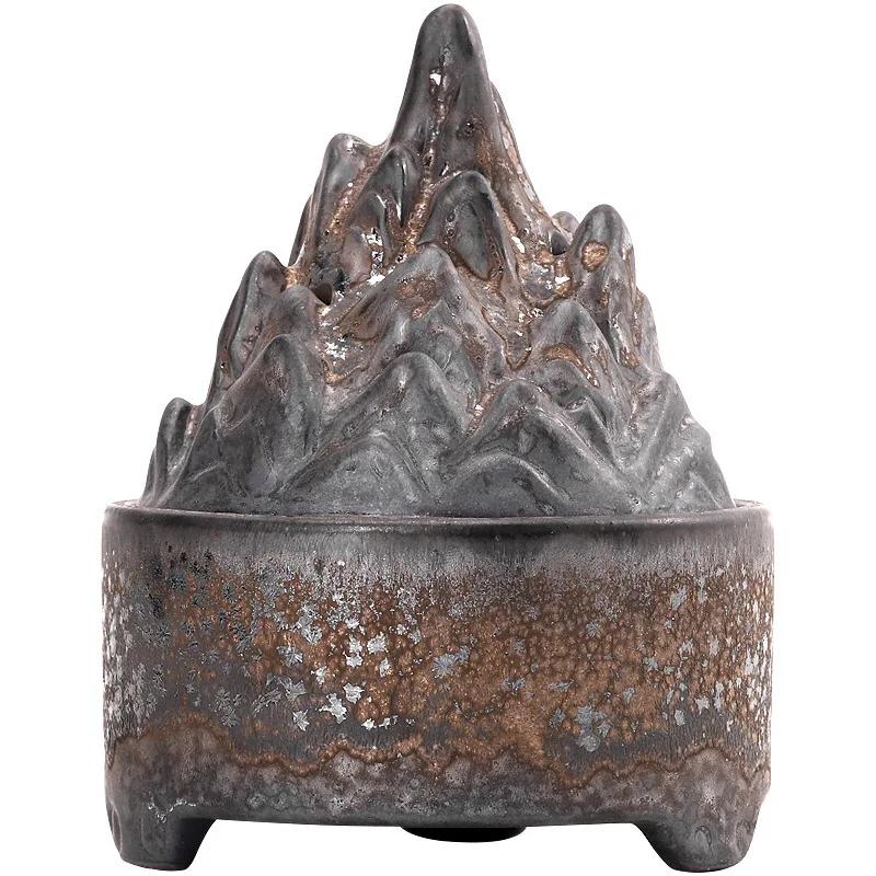 Vintage Ceramic Wire Incense Burner Home Indoor Zen Incense Burner Agarwood Sandalwood Burner Tibetan Incense Holder
