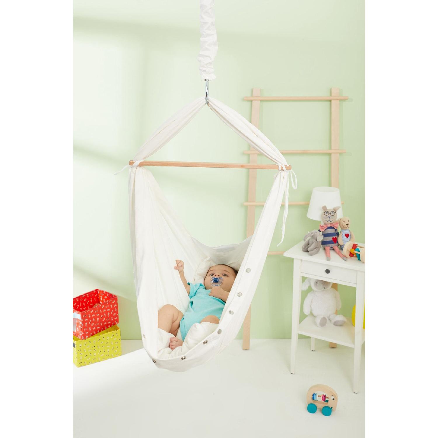 

Latte Spring Hoppala Zipzip Baby Hammock For Cradle Colic Babies (baby Ceiling Swing)