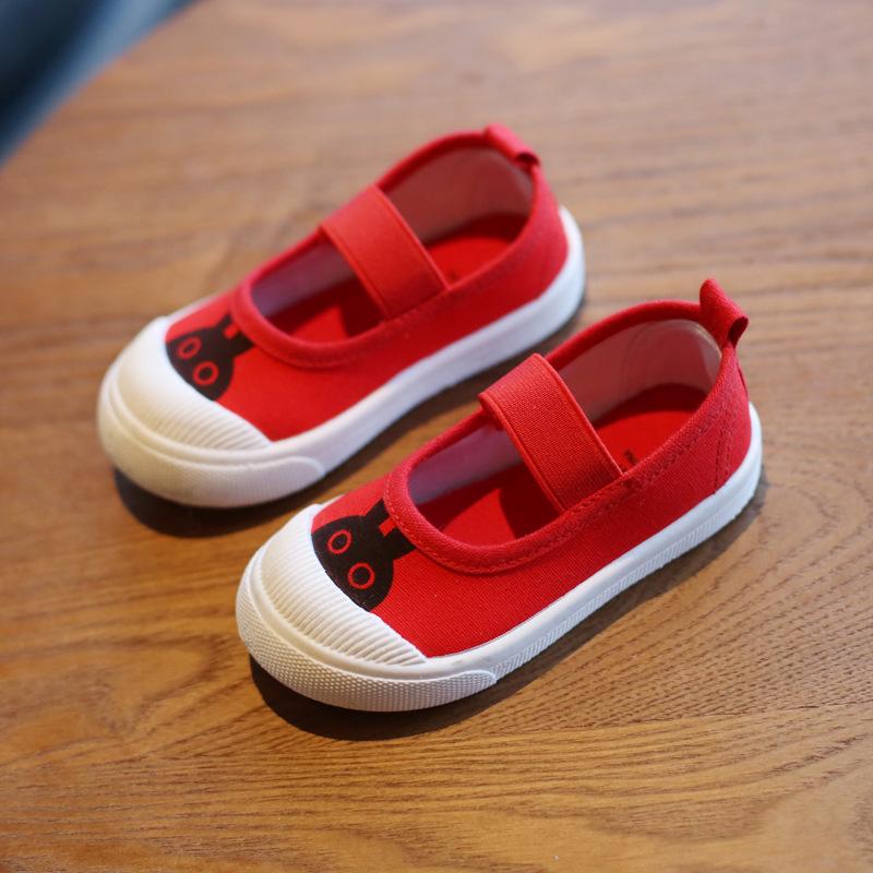 New Spring and Autumn Classmate Baby Canvas Shoes Children's Casual Shoes Fashion Boys and Girls Student Shoes
