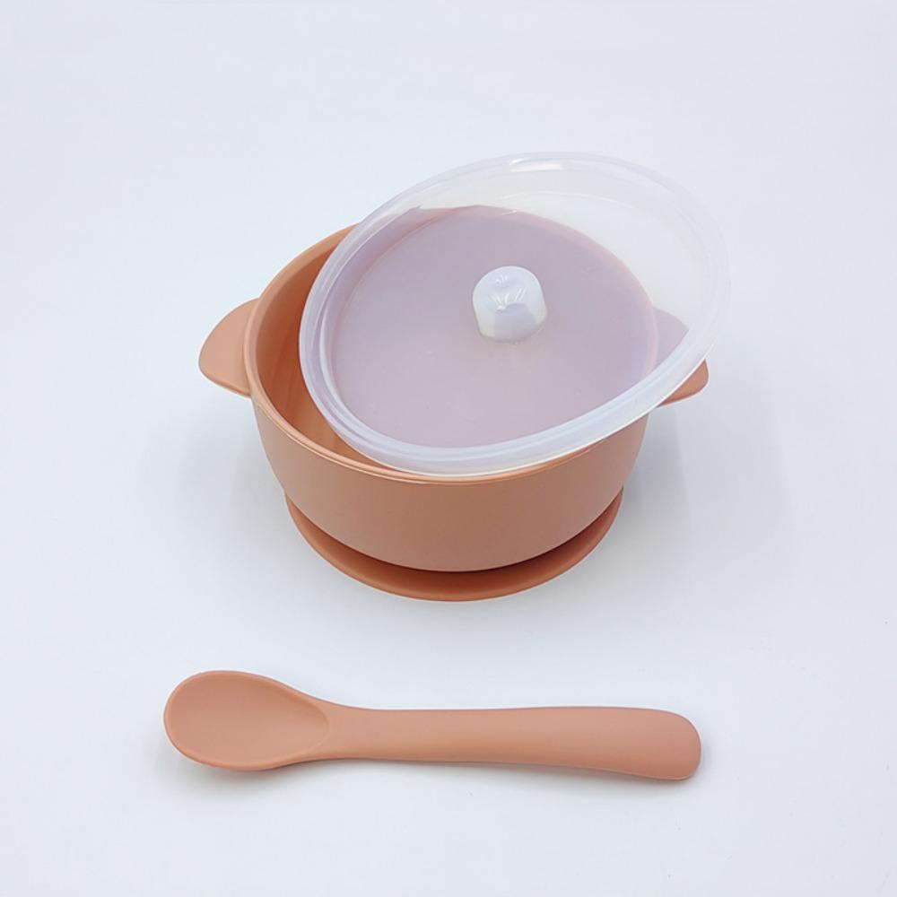 Non-Slip Baby Suction Dinner Bowl Durable Kids Feeding Tableware  Learning To Eat