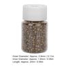 1000pcs Silicone   Links  s Beads Small Comfortable Hair Extension Tool