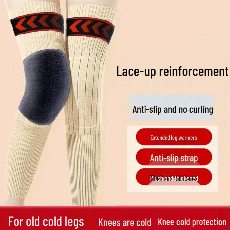Thickened Autumn & Winter Knee Pads: Warm, Comfortable Joint Protection for Cycling