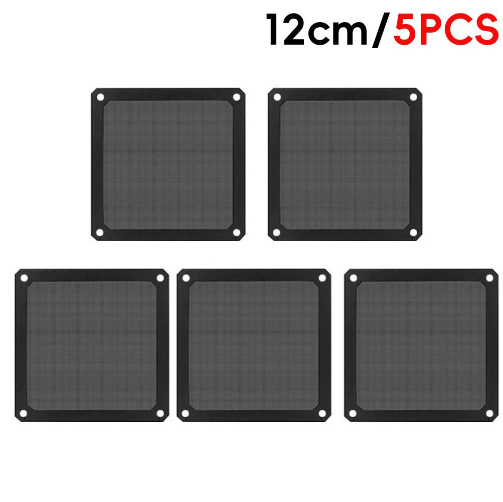 8/9/12/14cm 8-14cm Chassis Dust Filter PC Dustproof Mesh Cover Net Magnetic Frame Dust Mesh with Hole PC Cooling Fans Cover