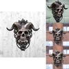 Stylish American Resin Skull Ram Head Wall Decor Unique Synthetic Resin Craft