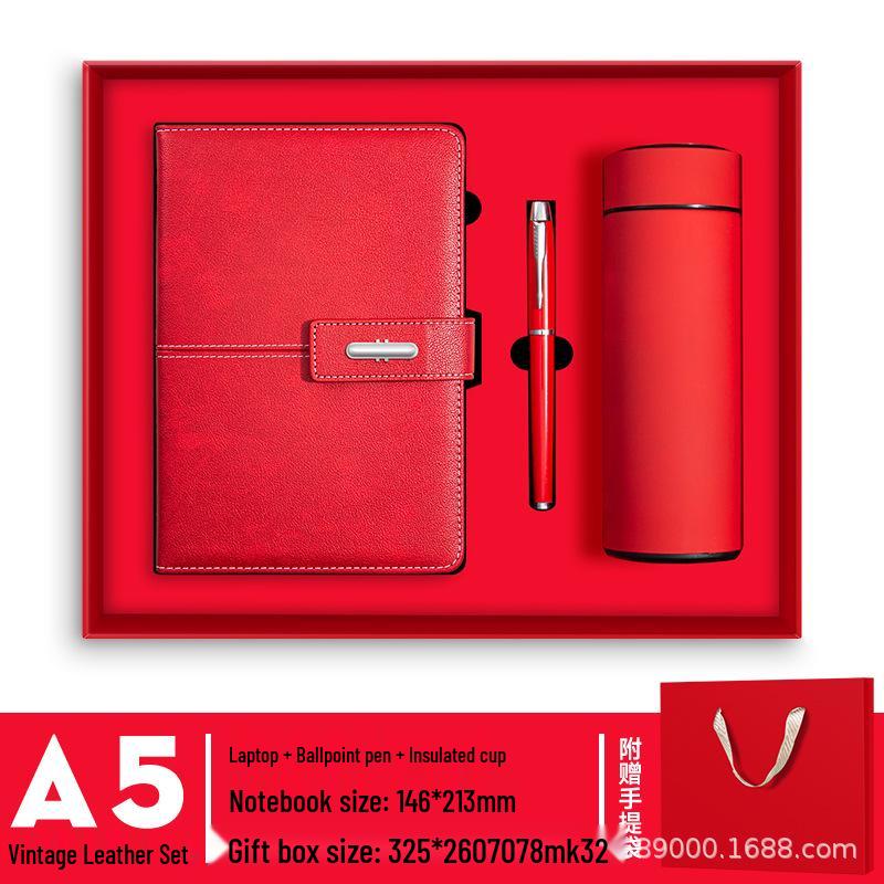 A5 Business Notebook Gift Box Set: Deluxe Office Stationery and Memorable Souvenir