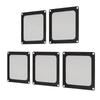 5PCS Nylon Mesh PC Chassis Dust Filter Reusable Chassis Dust Cover  Computer Cooler Fan