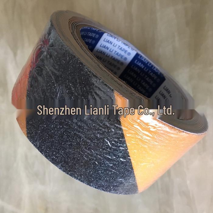 German Black and Yellow Anti-Slip Tape for Floors and Stairs