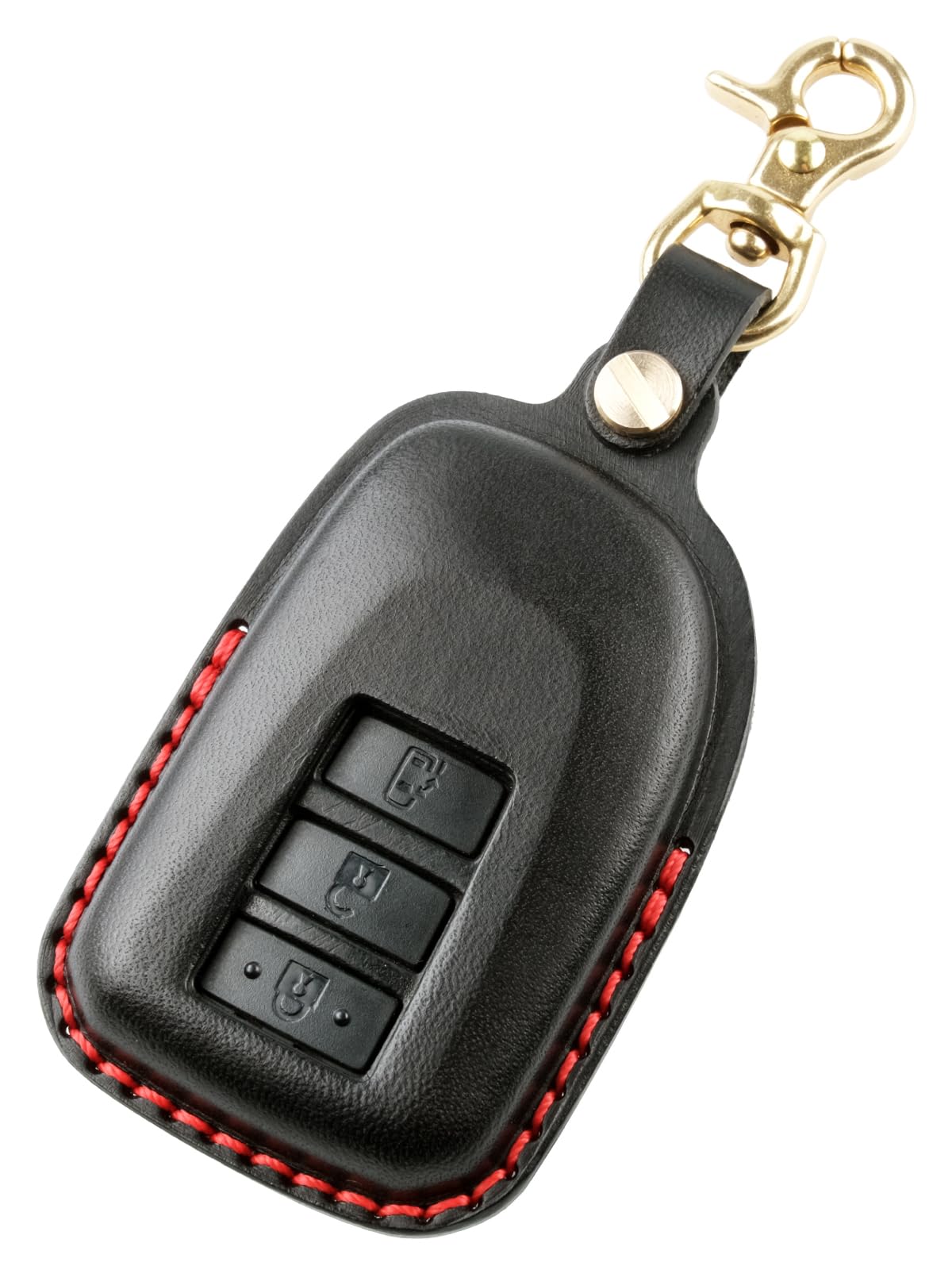 

[Yusable] Hiace Key Case Key Cover High Quality Genuine Leather 3 buttons чёрный