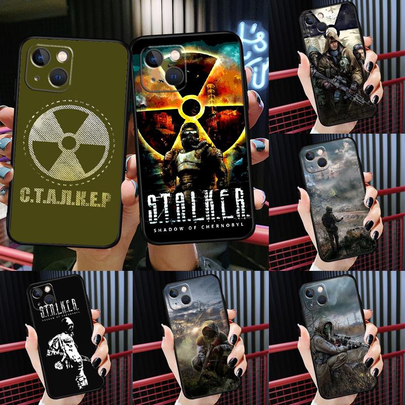 Stalker Clear Sky Phone Case For iPhone 16 15 Plus 11 12 13 14 Pro Max Mini XS X XR 16e Back Cover Shell