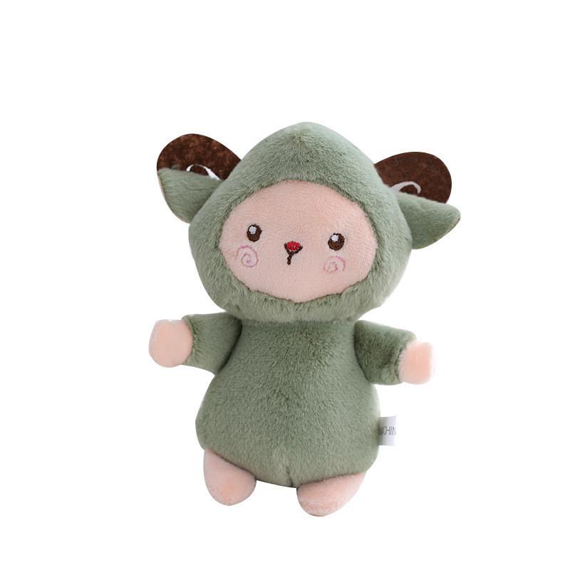 Cute Plush Lamb Toy Adorable Keychain Fluffy Bag Charm Perfect For Students