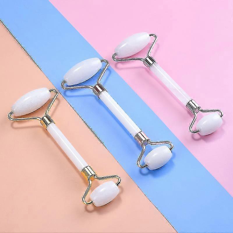 Jade Crystal Roller Stone Massage Body Anti-wrinkle Ascending Facial