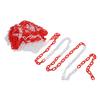 Traffic Chains 6mm Diameter ABS 25m Long Safety Barriers Links for Gardens Parking Lots Road