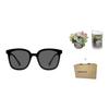 Gentle Monster Jackie 01 Occhiali da Sole Quadrati Comodi Eleganti Occhiali da Sole Unisex Neri JACKIE-01