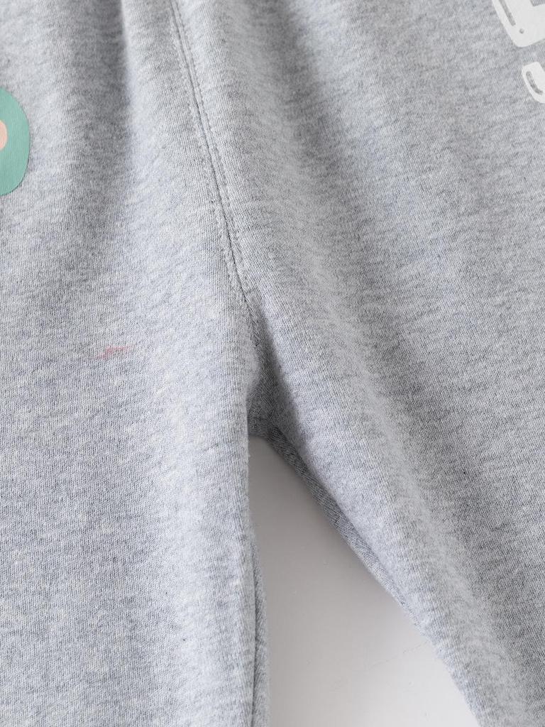 Toddler Grey Casual Leggings Long Pants for Spring & Autumn - Stylish Boys' Pants (0-6 Years)