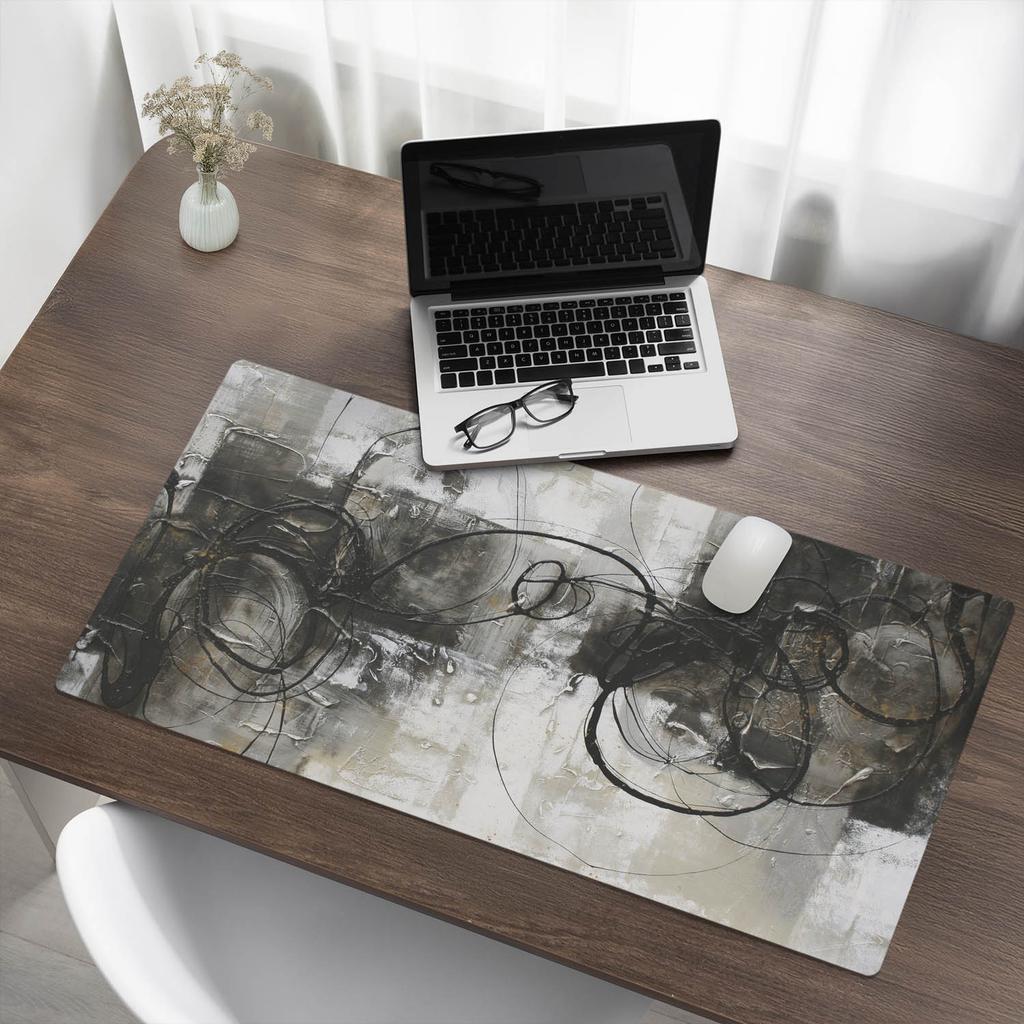 Anti-slip Gaming Mouse Pad Abstract Lines 100X50 Cm